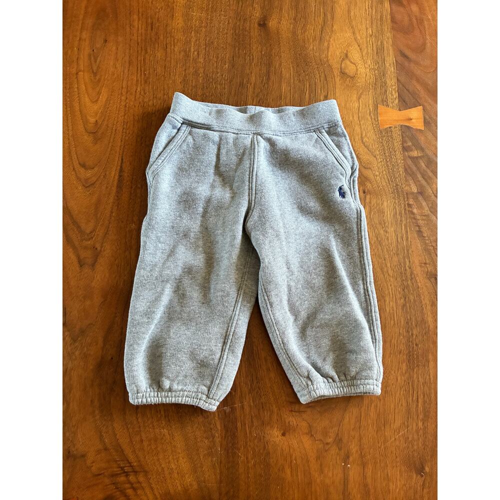 Ralph Lauren baby sweatpant joggers 12 months horse logo